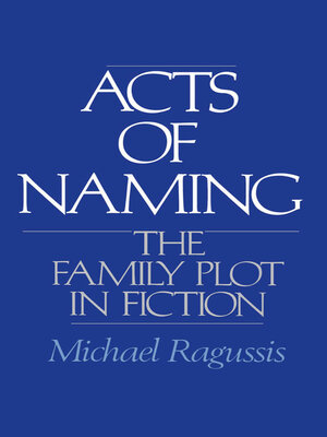 cover image of Acts of Naming